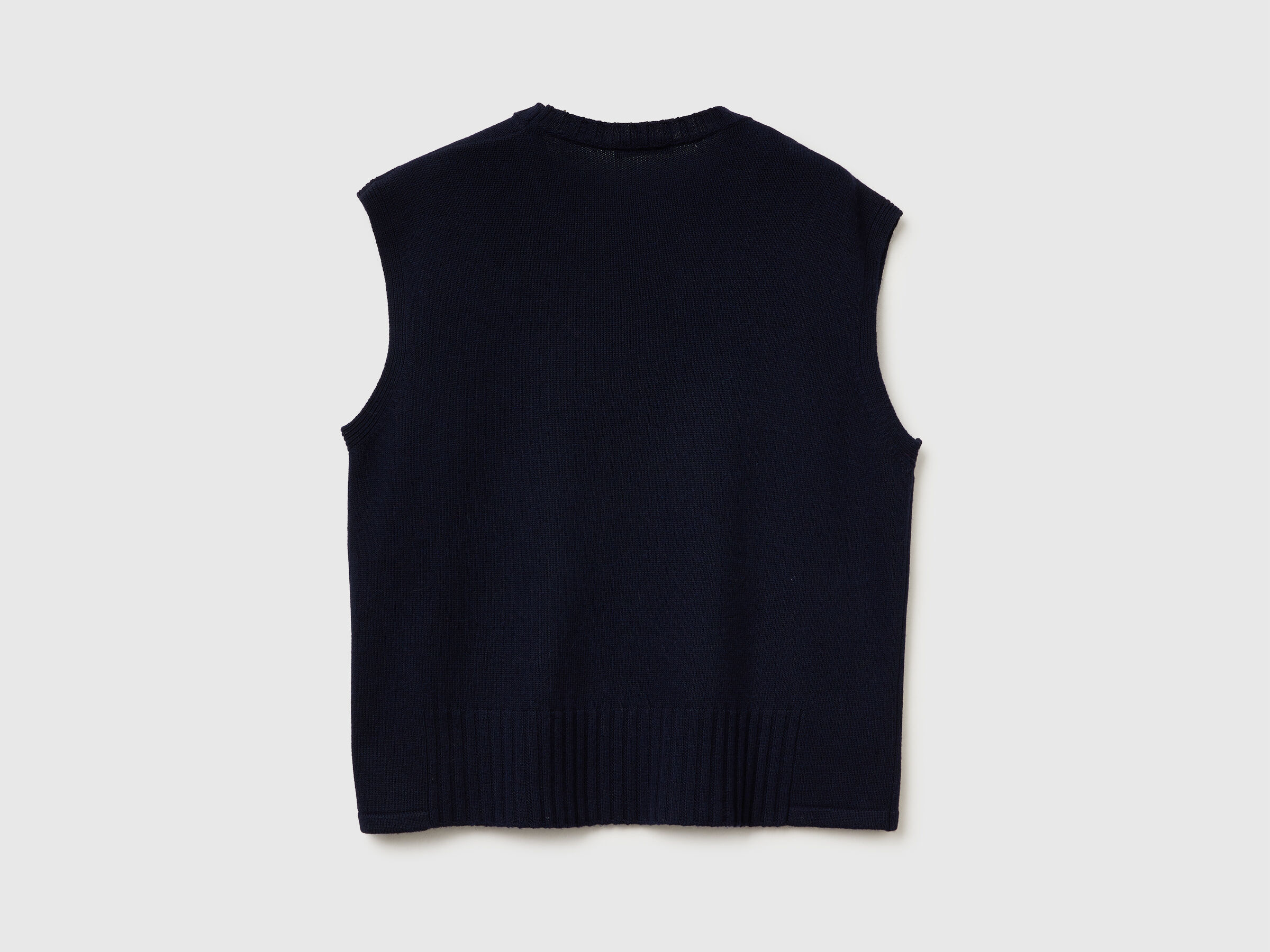 SLEEVELESS SWEATER Women image number 5